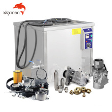 Skymen diesel fuel tank and pump 28KHZ industrial degreaser dpf ultrasonic cleaner